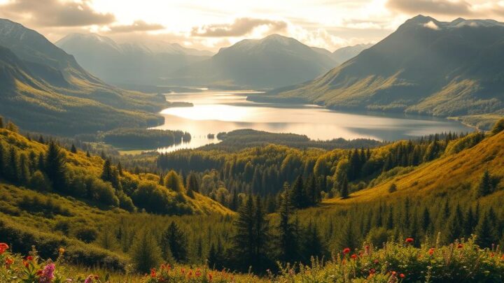 Entdecke den Trossachs National Park in Schottland