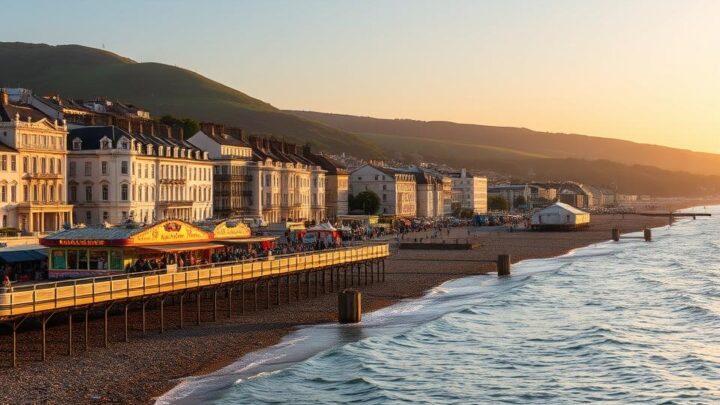 Brighton UK: Charmante Küstenstadt in England