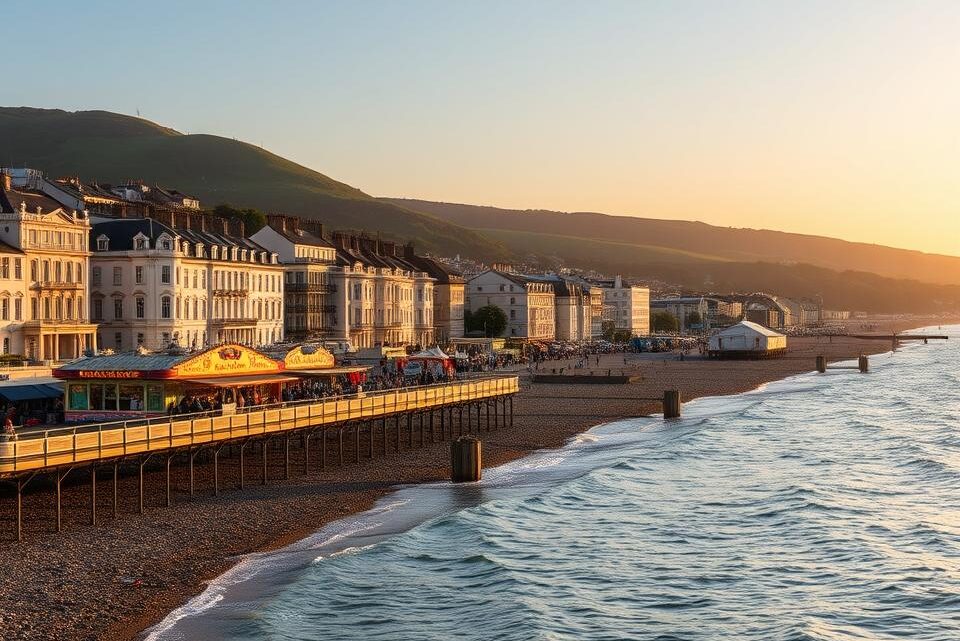 Brighton UK: Charmante Küstenstadt in England