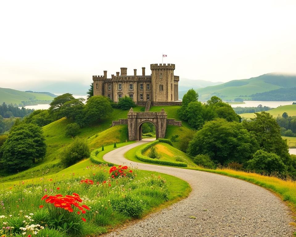 Ashford Castle Lage in Irland