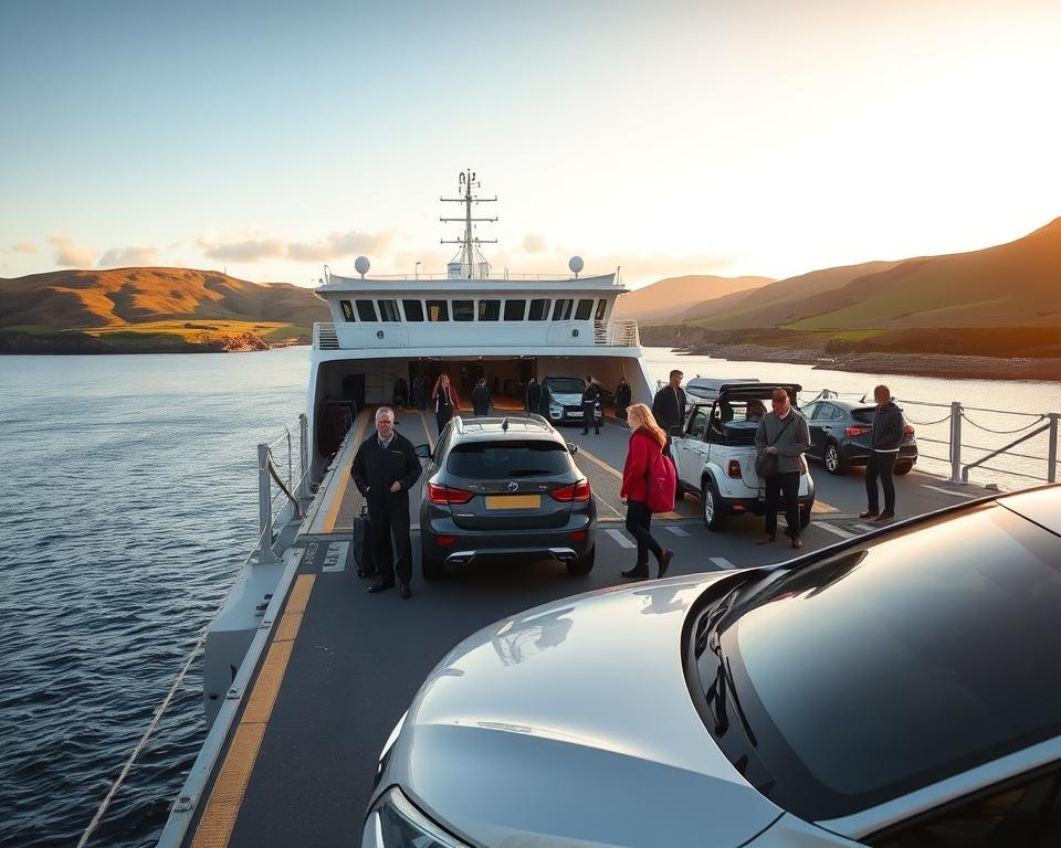 Auto Fähre Irland Vorbereitung Auto Fähre Irland Vorbereitung