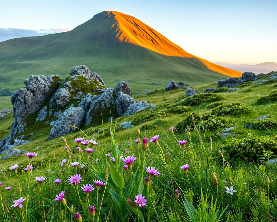 Bergflora am Croagh Patrick