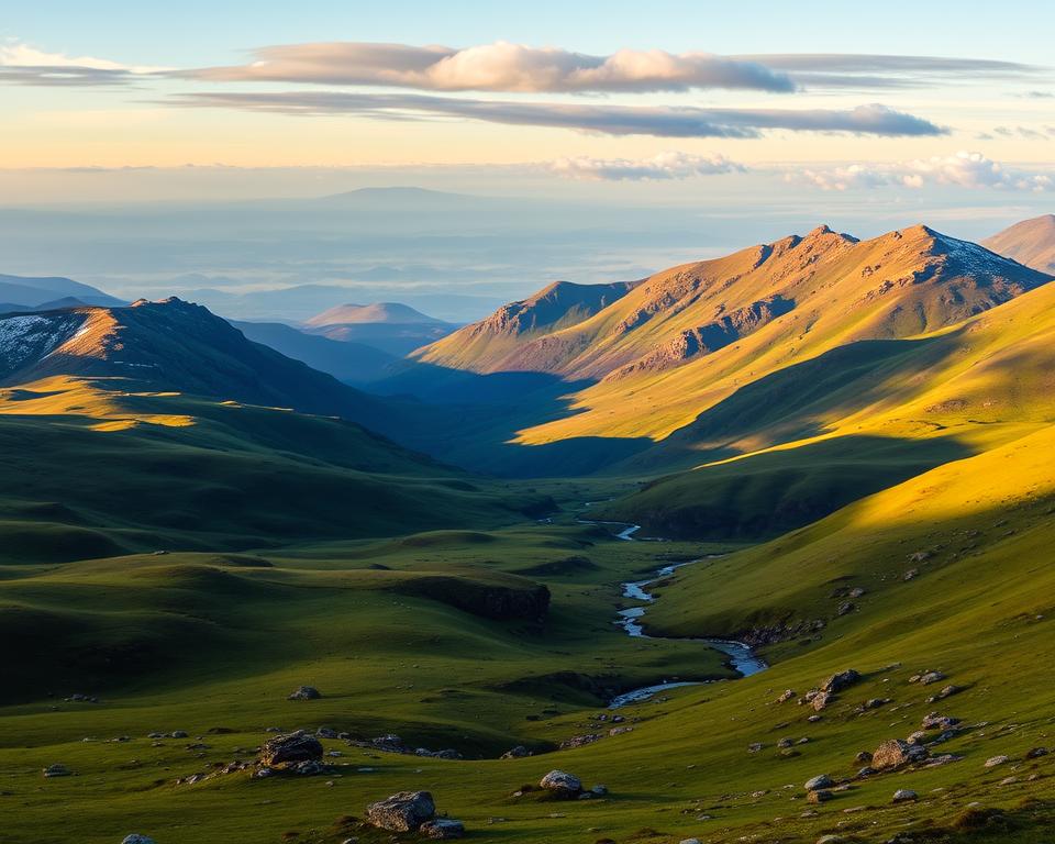Brecon Beacons Landschaft Panorama