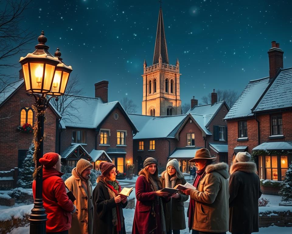 Britische Weihnachtslieder Tradition