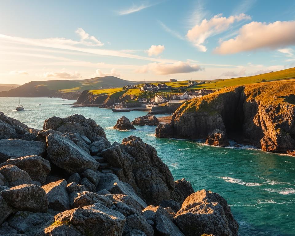 Cornwall Küstenlandschaft