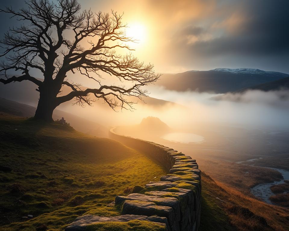 Dartmoor Nationalpark Landschaft