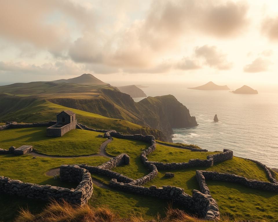 Dingle-Halbinsel historische Landschaft