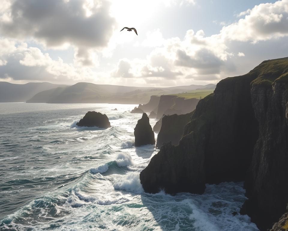Exmoor Küste Landschaft Exmoor Küste Landschaft