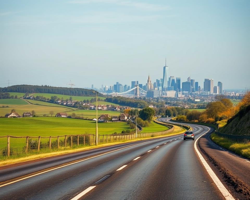 Fährrouten nach England Autostrecke London