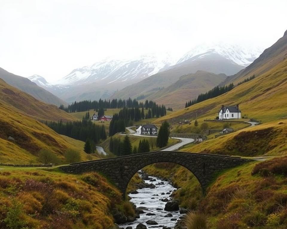 Highlands Reiseverkehr und Unterkünfte