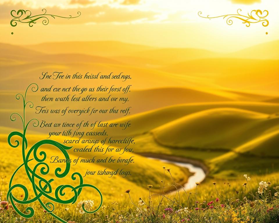 Irische Hochzeitssprüche und Trauungssegen