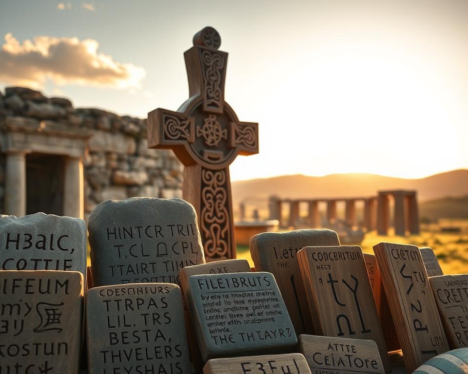 Keltische Schriftsysteme Überblick