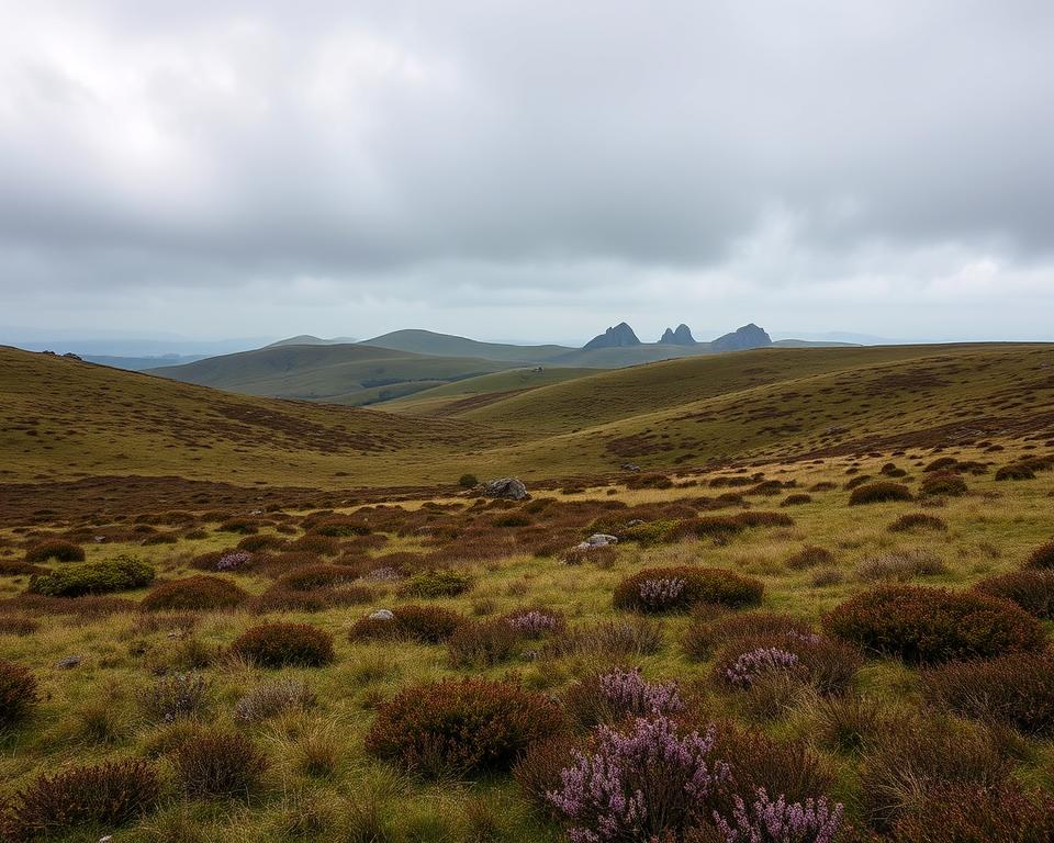 Klima Dartmoor Landschaft