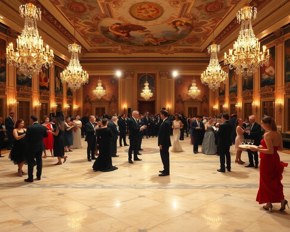 Königliche Veranstaltungen im Buckingham Palace