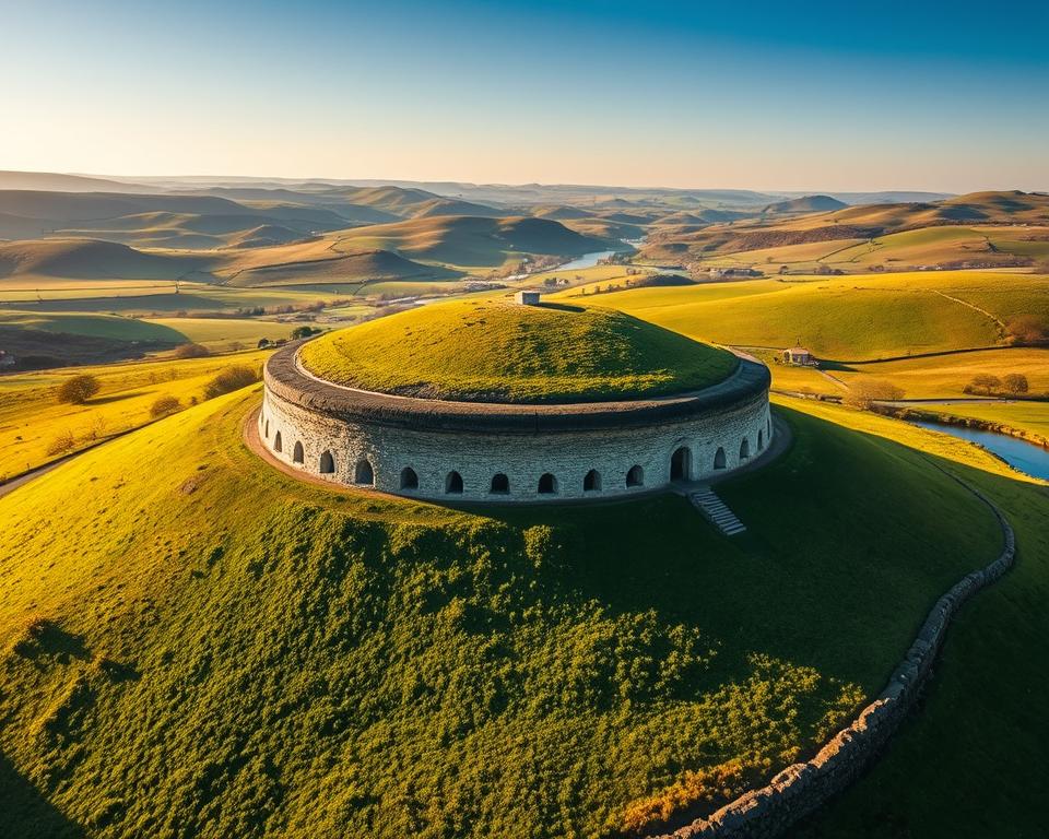 Lage Newgrange im Boyne Valley