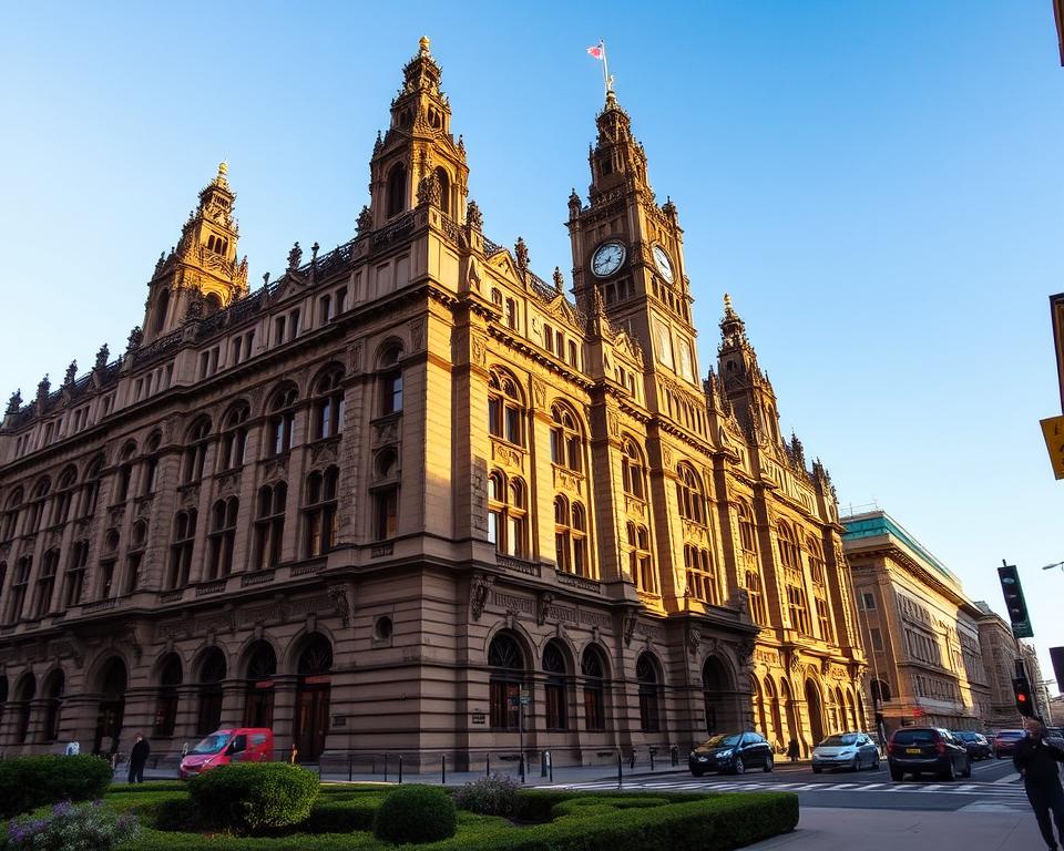 Manchester Town Hall Viktorianische Architektur