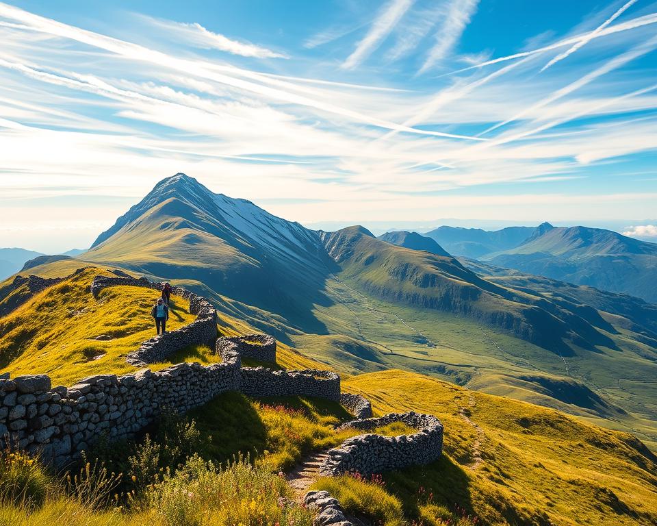 Mount Snowdon Wanderrouten