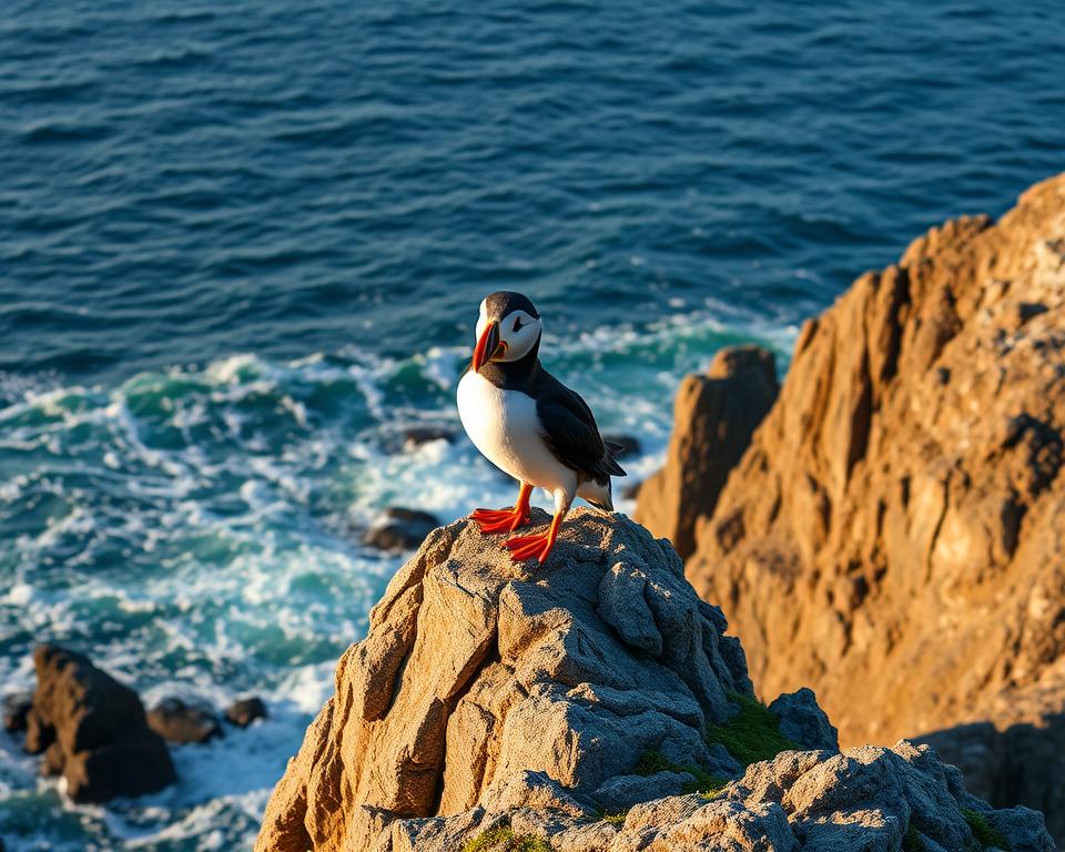 Papageientaucher auf den Skellig Islands Papageientaucher auf den Skellig Islands