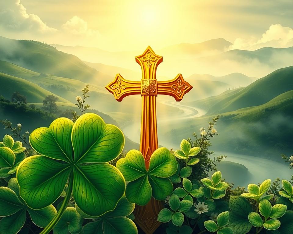 Saint Patrick Symbole und Attribute