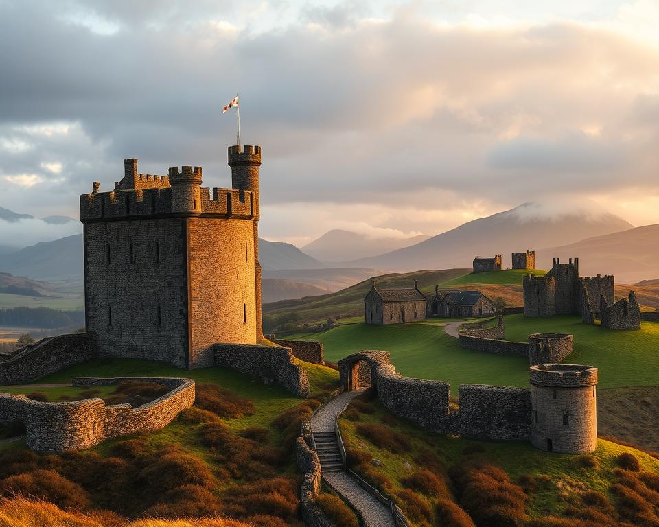 Schottische Burgen in den Highlands