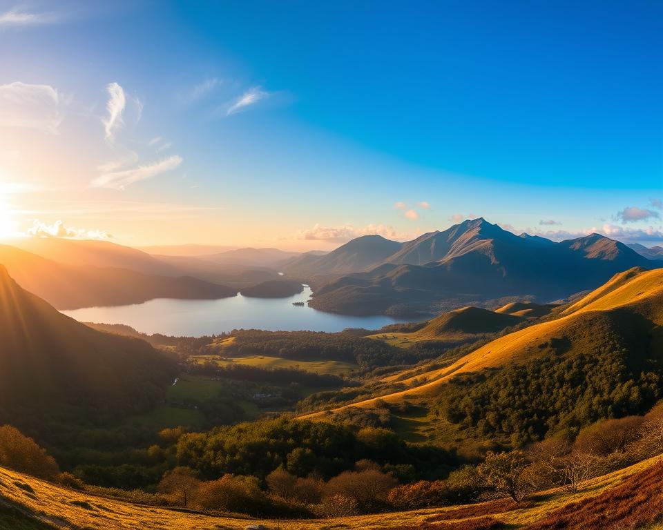 Seen von Killarney Panorama