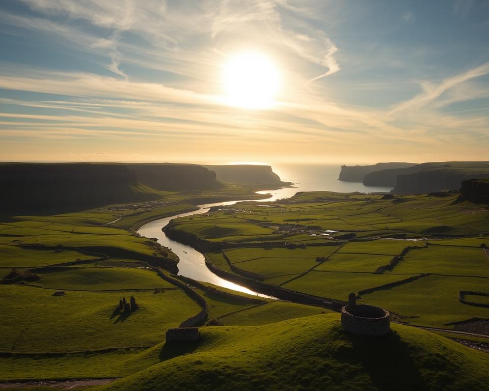 Shannon Region Irische Westküste Landschaft Shannon Region Irische Westküste Landschaft