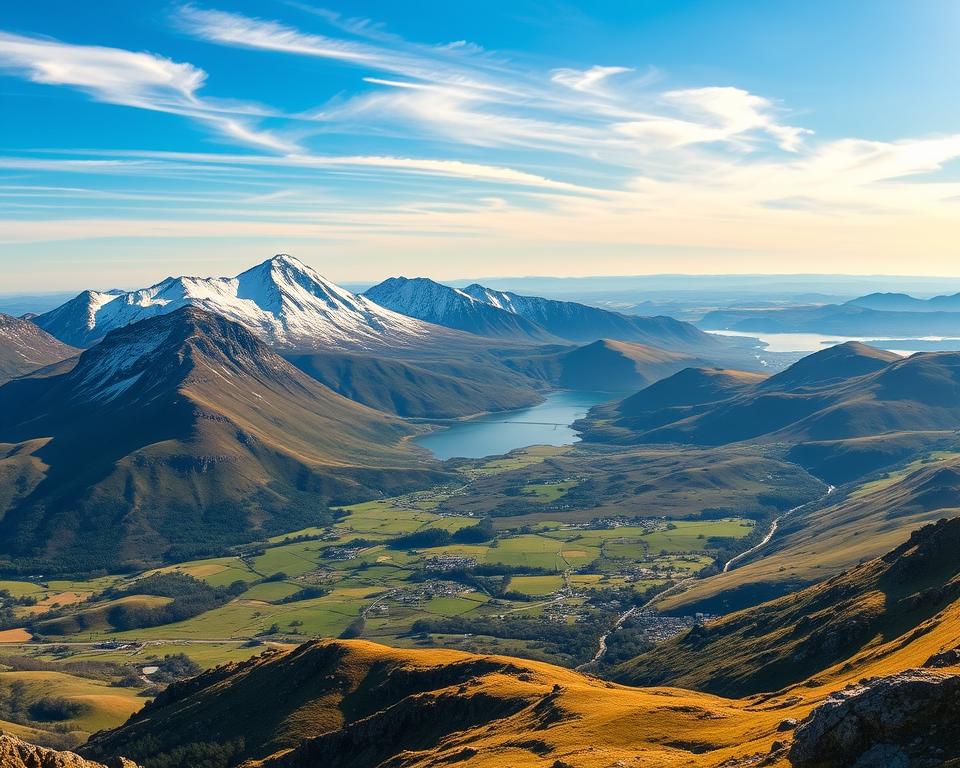 Snowdon-Massiv Berglandschaft