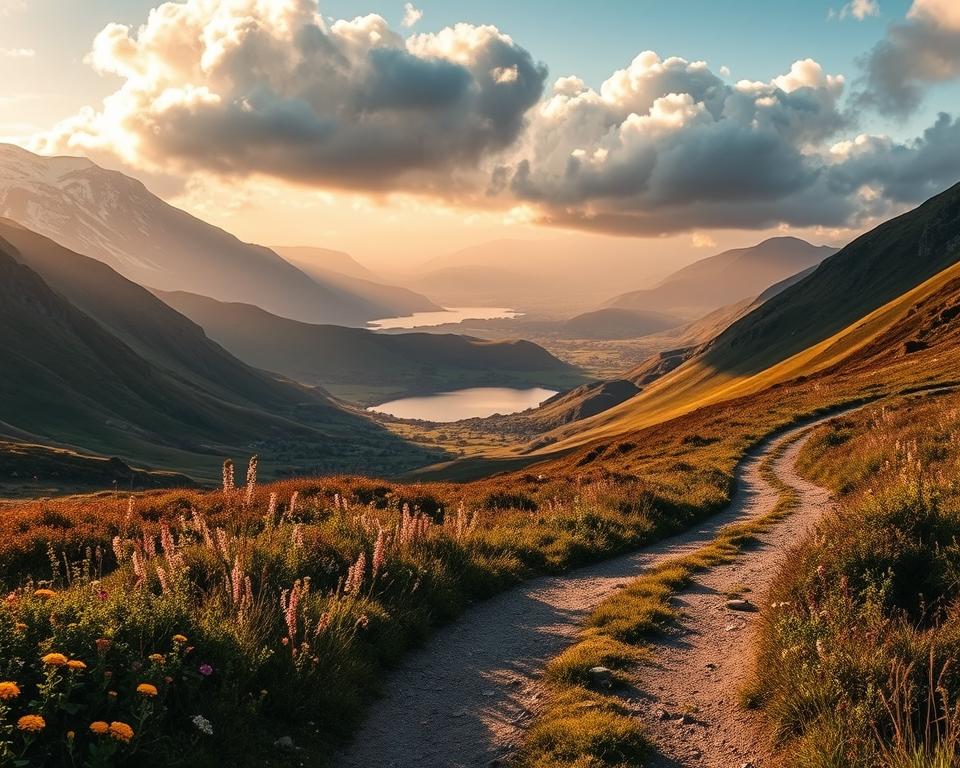 Snowdonia Wanderrouten Landschaft