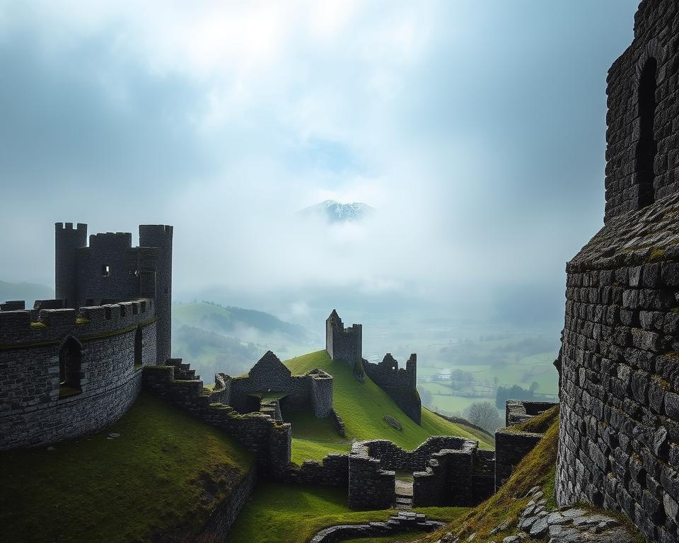 Snowdonia historische Burgen