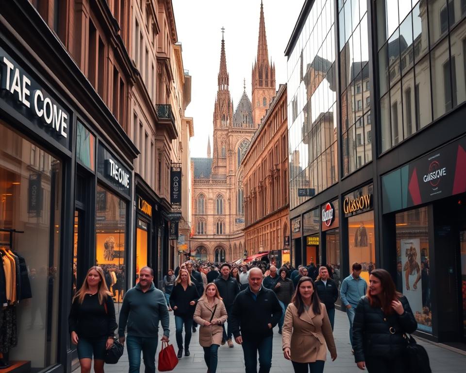 Style Mile Glasgow Einkaufserlebnis