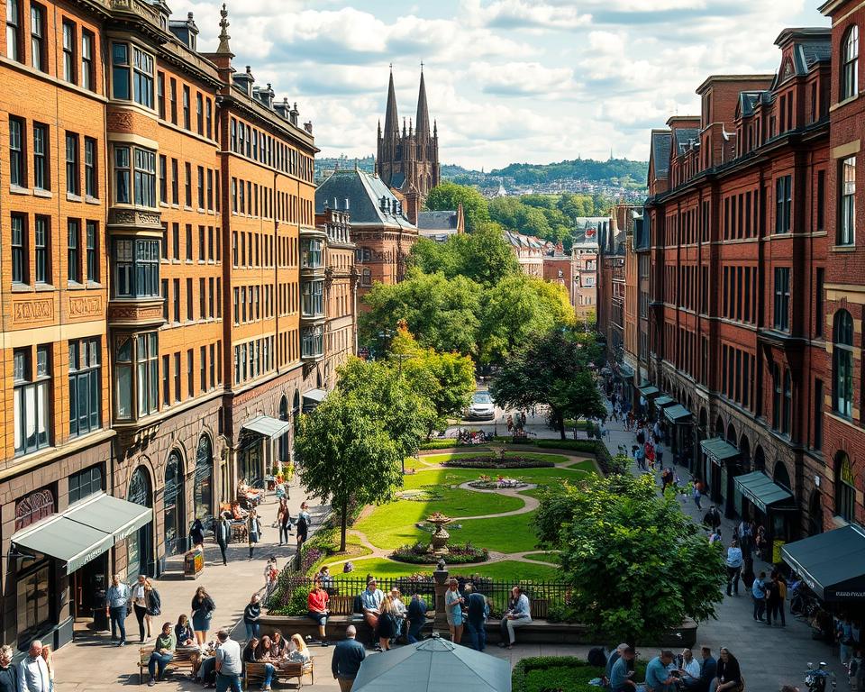 Universitätsviertel Sheffield