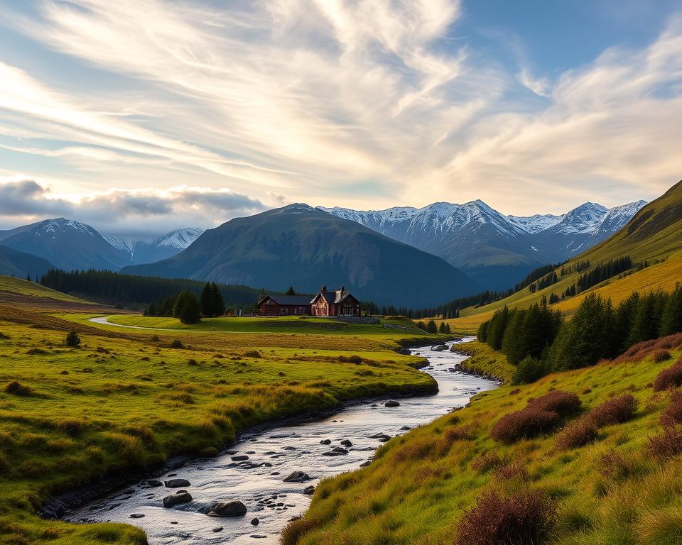 Unterkunft Carrauntoohil Landschaft