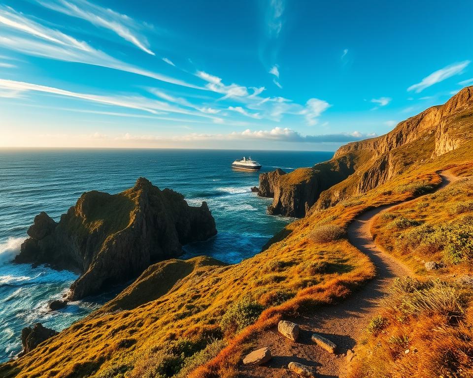 Wandern Fingal Küstenlandschaft