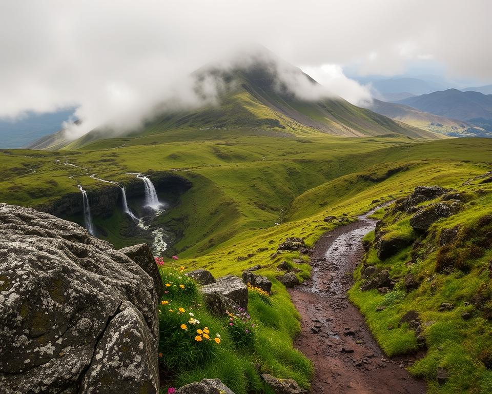 Wetter Carrauntoohil Berglandschaft