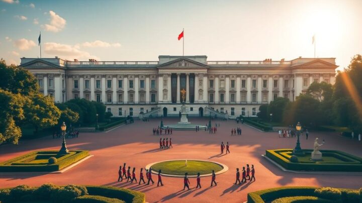 Buckingham Palace heute: Royale Residenz in London