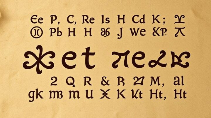 Keltische Schrift – Ursprung und Bedeutung heute