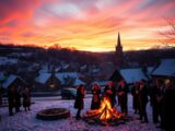 Verbringen Sie Weihnachten und Silvester in England