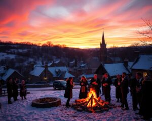 Weihnachten und Silvester in England verbringen