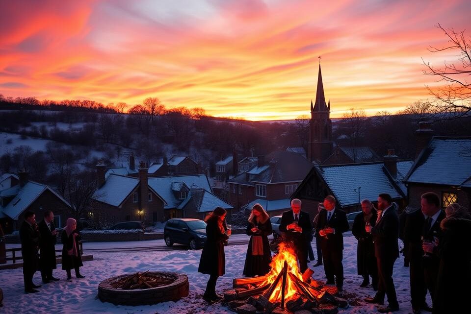 Verbringen Sie Weihnachten und Silvester in England