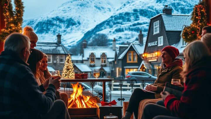 Wie feiert man Wehnachten und Silvester auf den britischen Inseln?