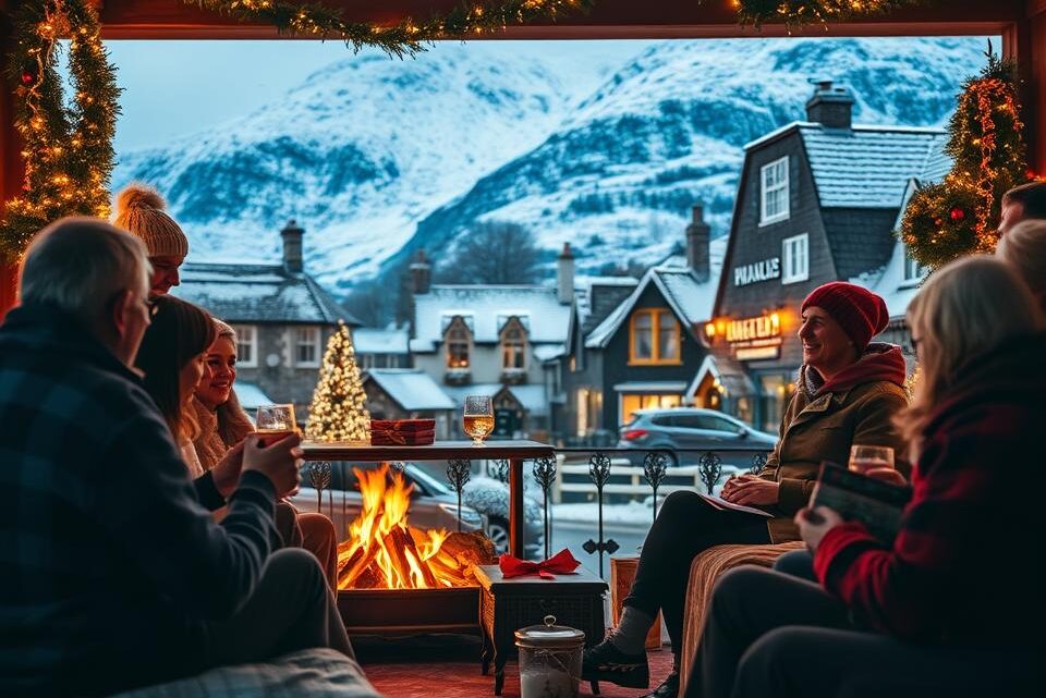 Wie feiert man Wehnachten und Silvester auf den britischen Inseln?