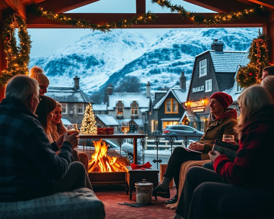 Wie feiert man Wehnachten und Silvester auf den britischen Inseln?