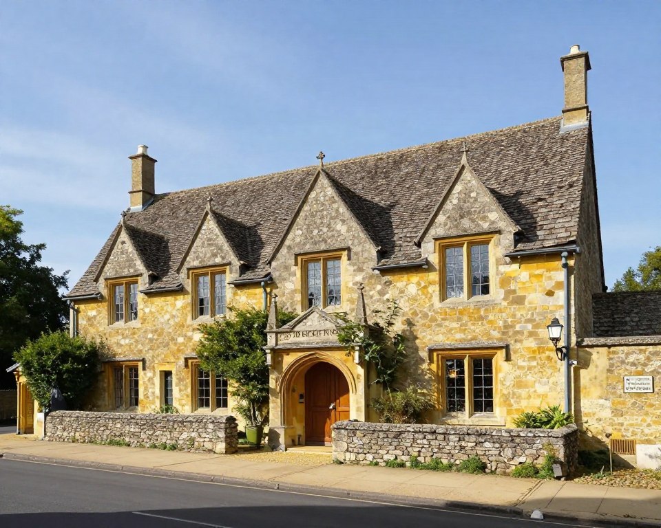 Cotswolds Dörfer Honigstein Architektur