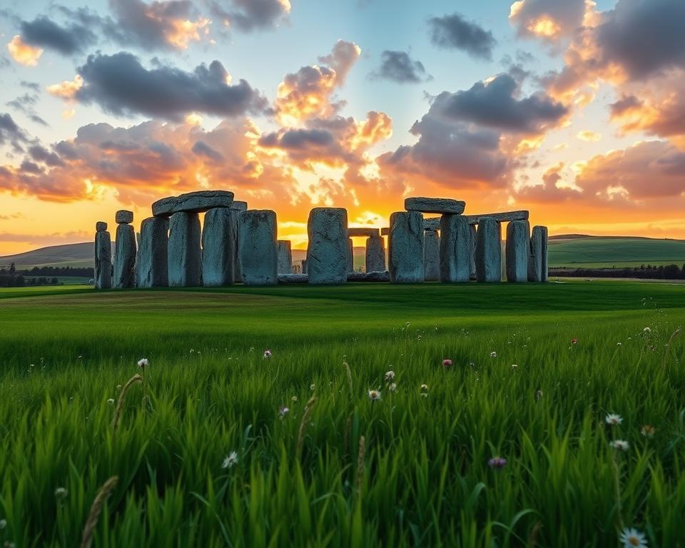 Erleben Sie Wiltshire England Stonehenge hautnah